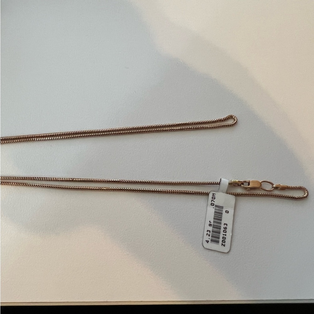 14K gold necklace 24”